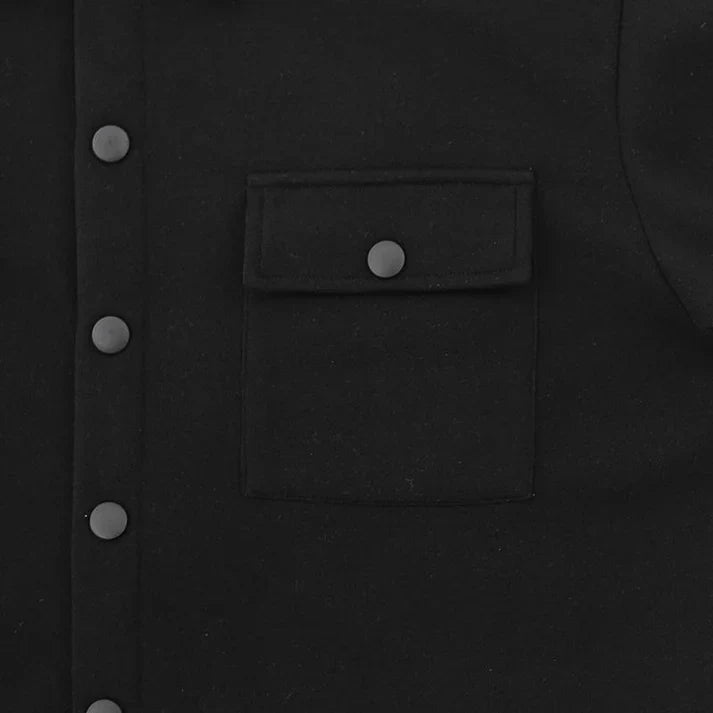 Ivor - modern shirt jacket with two chest pockets