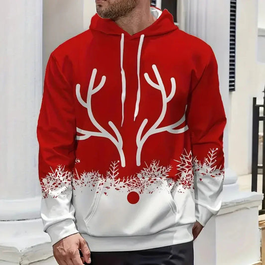 Egor - stylish Christmas hoodie for men