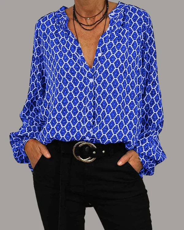 Estelle | blouse with v-neck