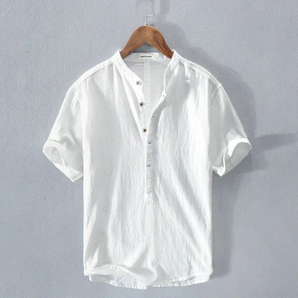 Tyler – cotton and linen summer shirt