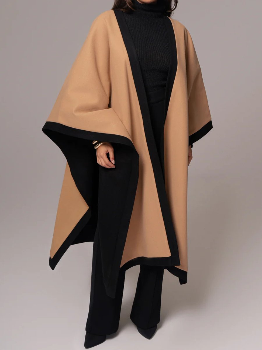 Abigail™ - Stylish knitted cardigan style cape