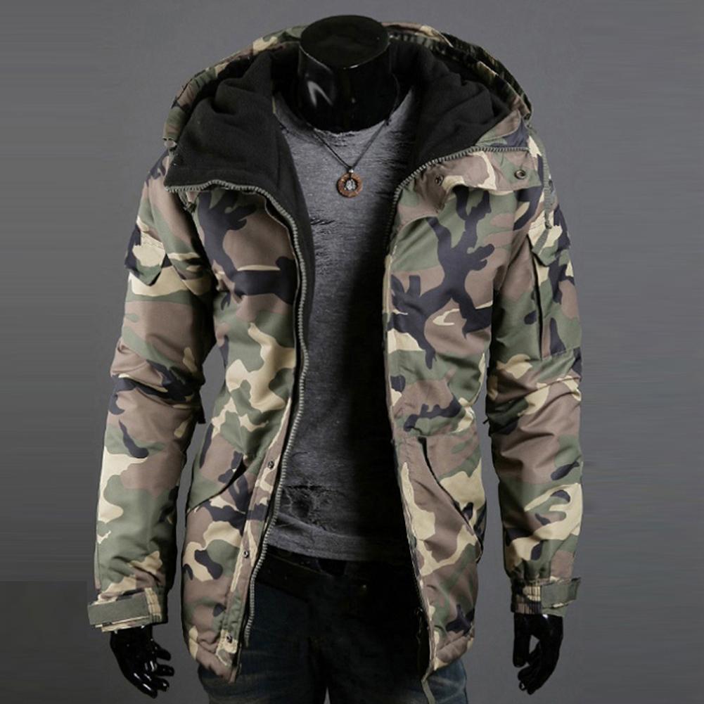 PHILIPP - Fashionable and warm camouflage jacket for cold days