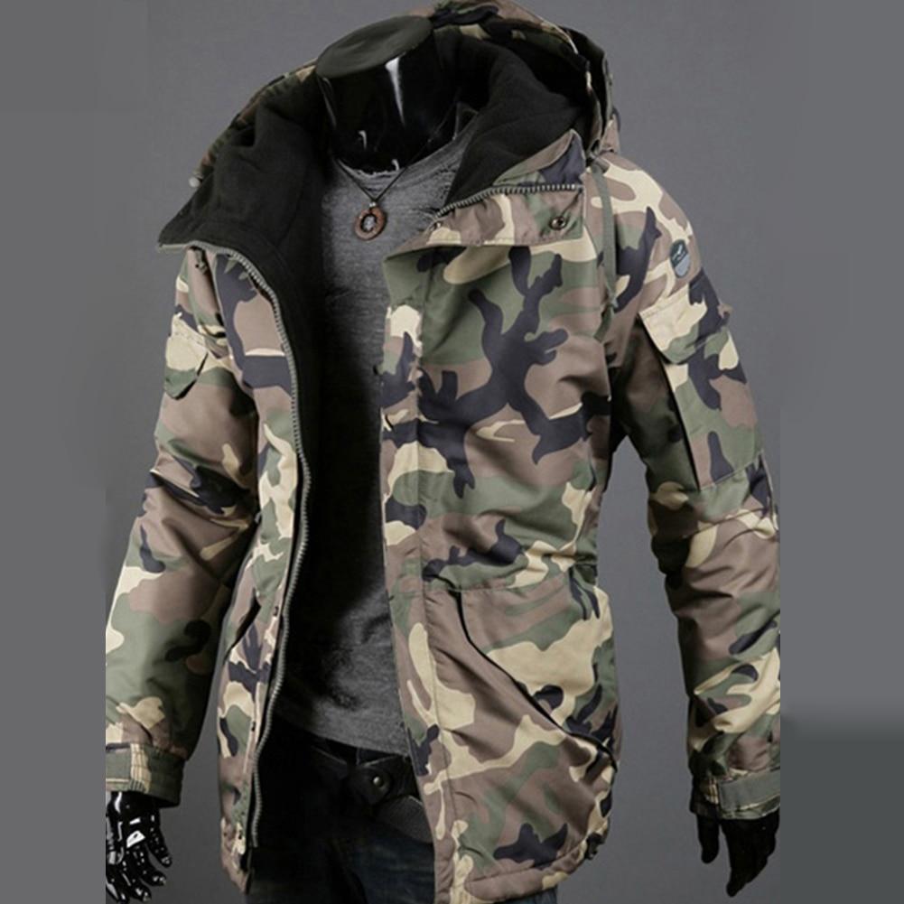 PHILIPP - Fashionable and warm camouflage jacket for cold days