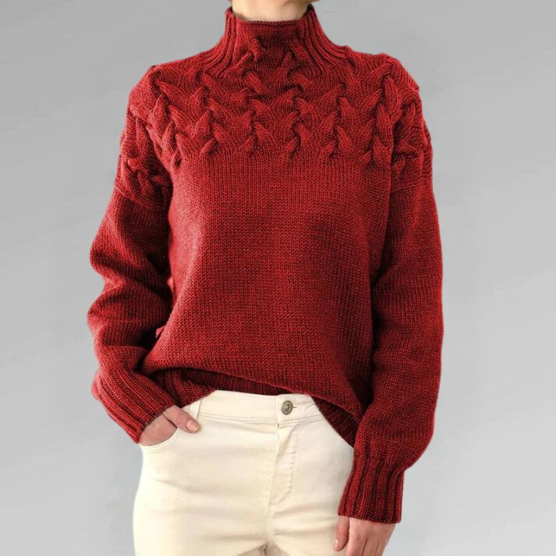 Noémie™ - High Neck Sweater