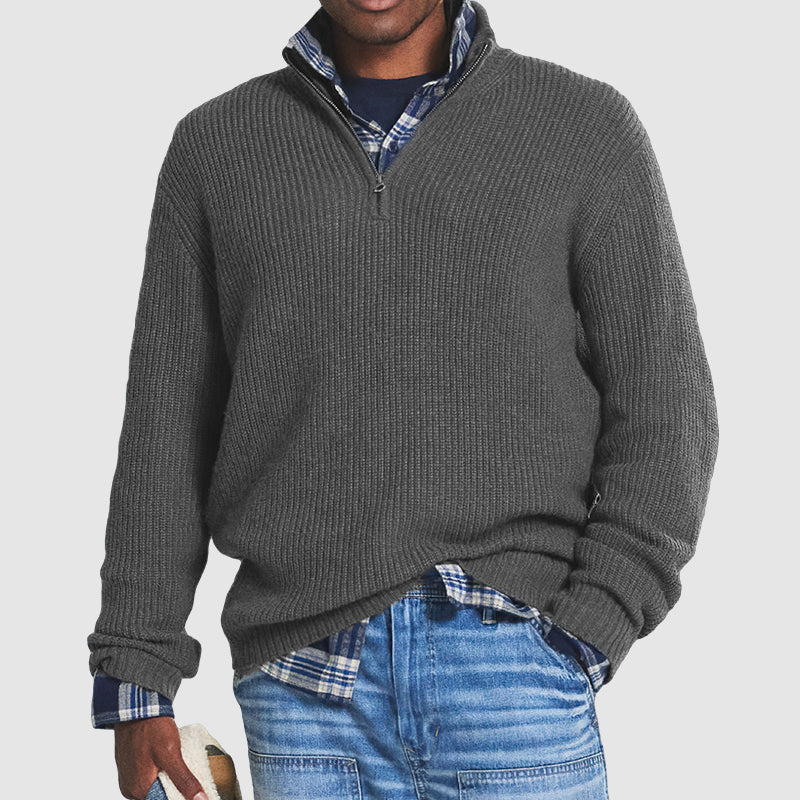 Jerry | business casual sweater with zipper