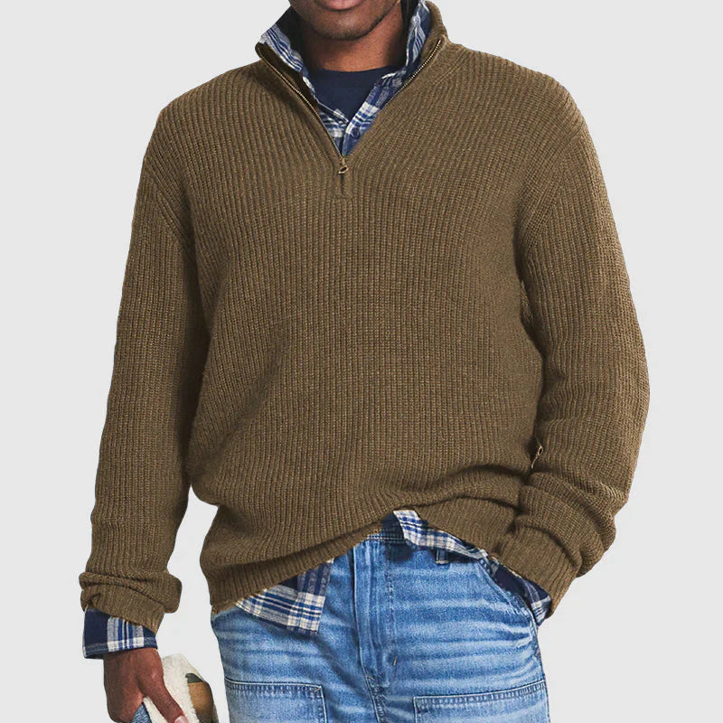 Jerry | business casual sweater with zipper