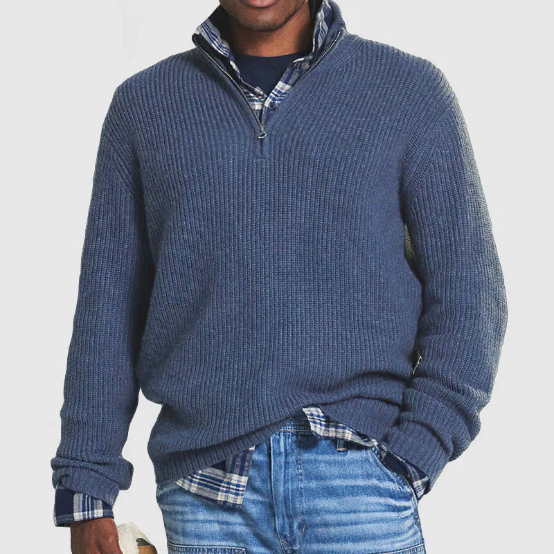 Jerry | business casual sweater with zipper