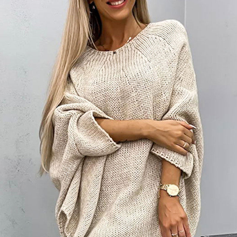 Enma™ - Knitted cape sweater