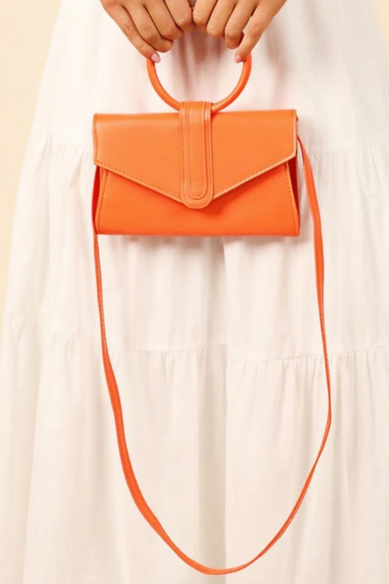 Spring Leather Multi-way Envelop Bag