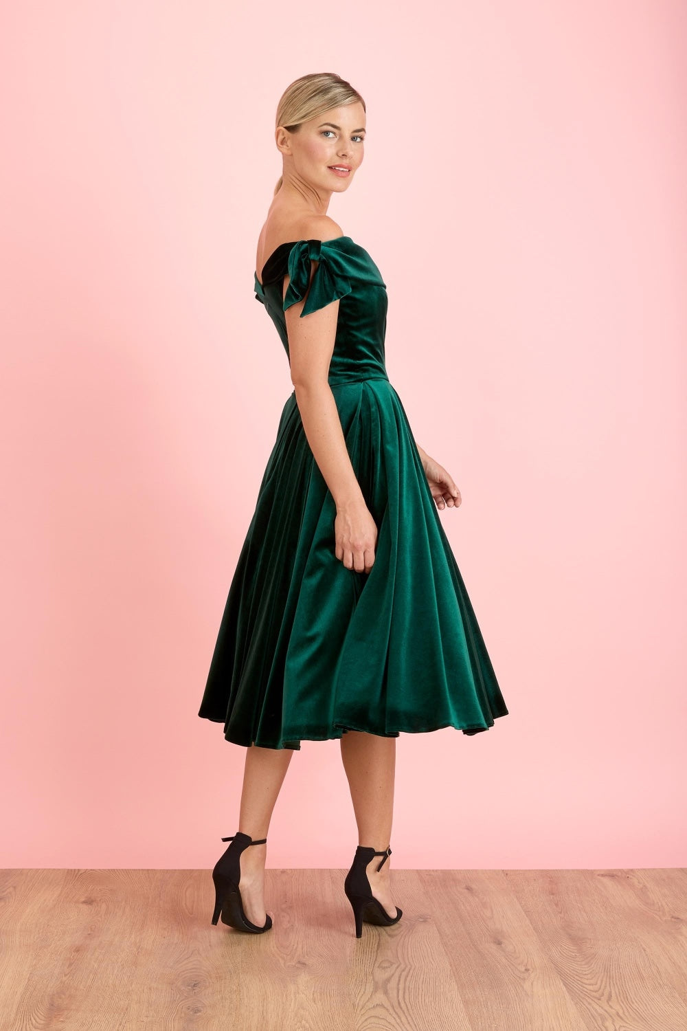 Milly Velvet Prom Dress