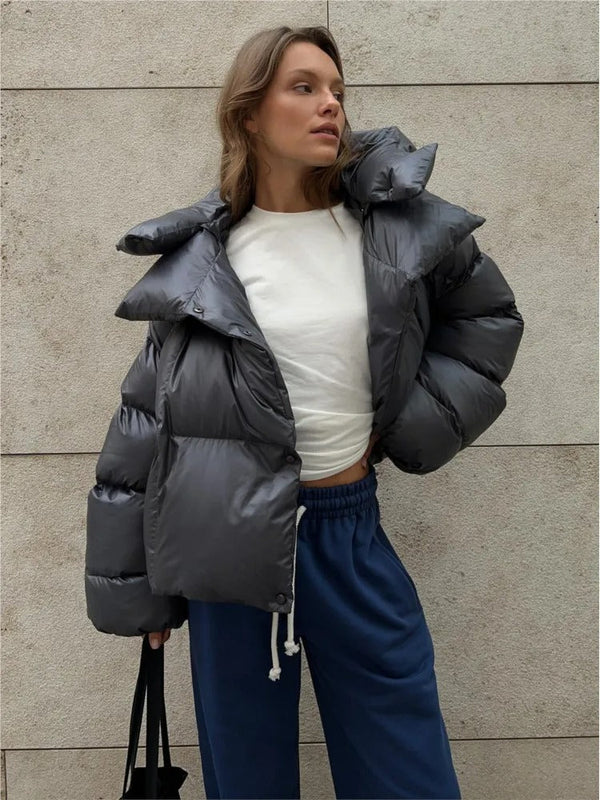 Mollie - stylish casual women's puffer jacket