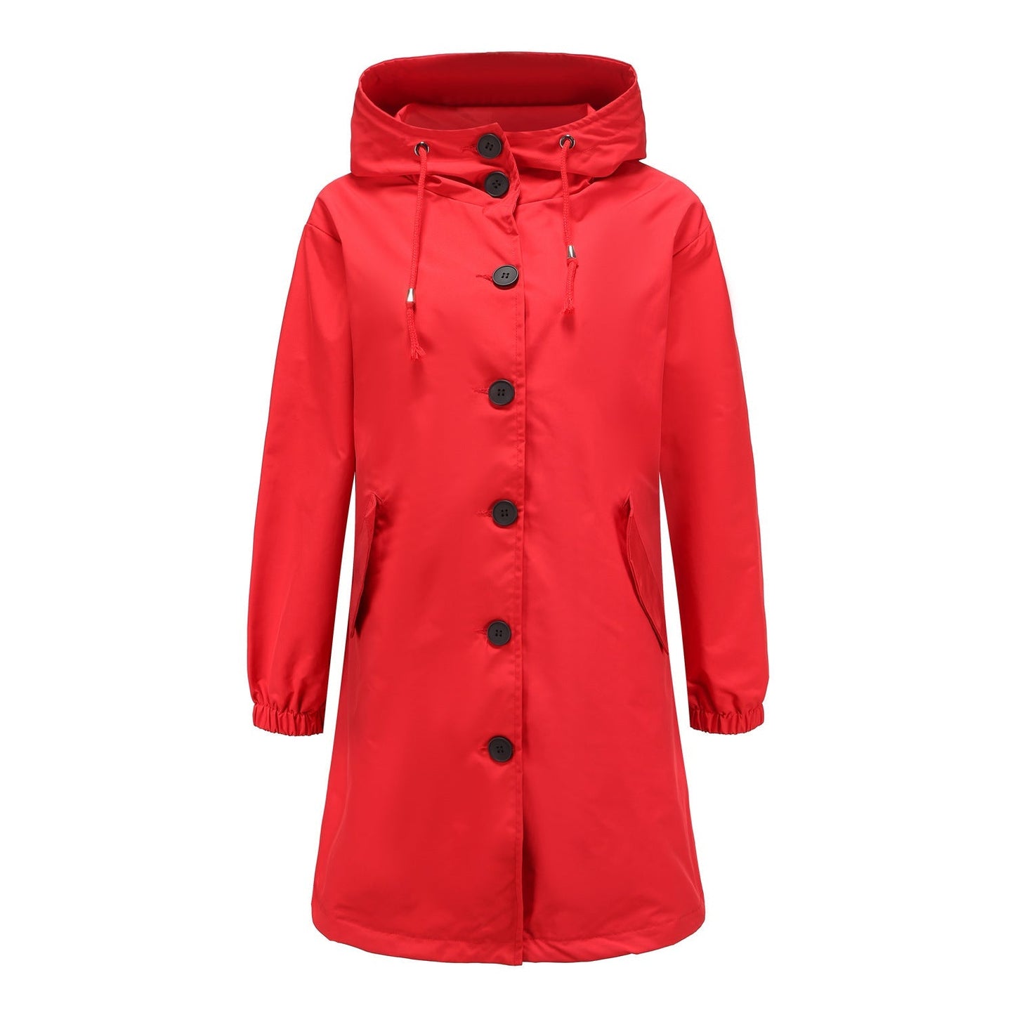 Casual Waterproof Outdoor Rain Jacket with Hood for Women | Perfect for Outdoor Activities