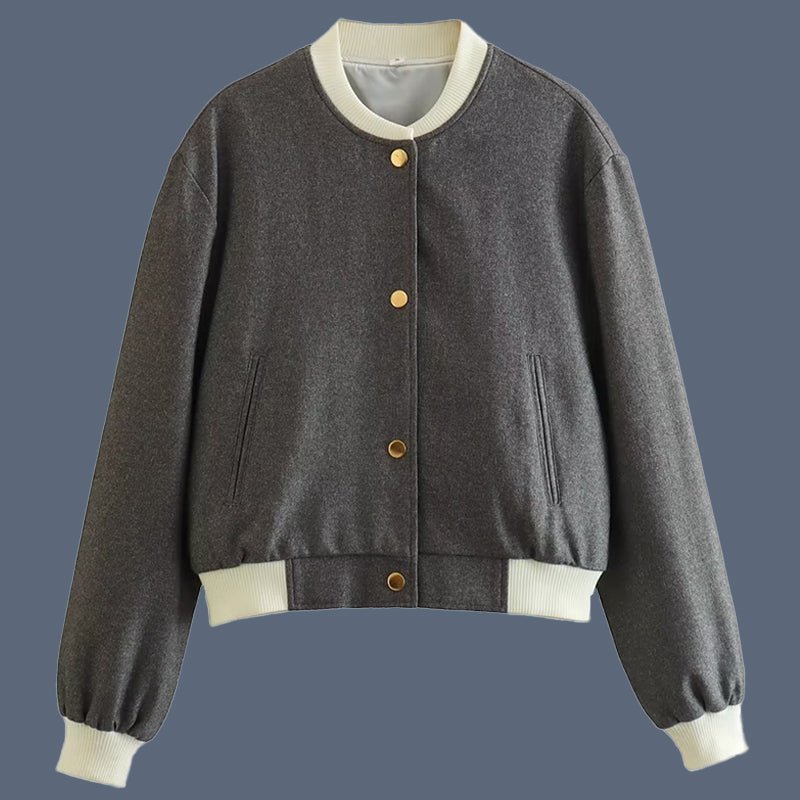 Wool Varsity Jacket – Casual and Timeless Outerwear